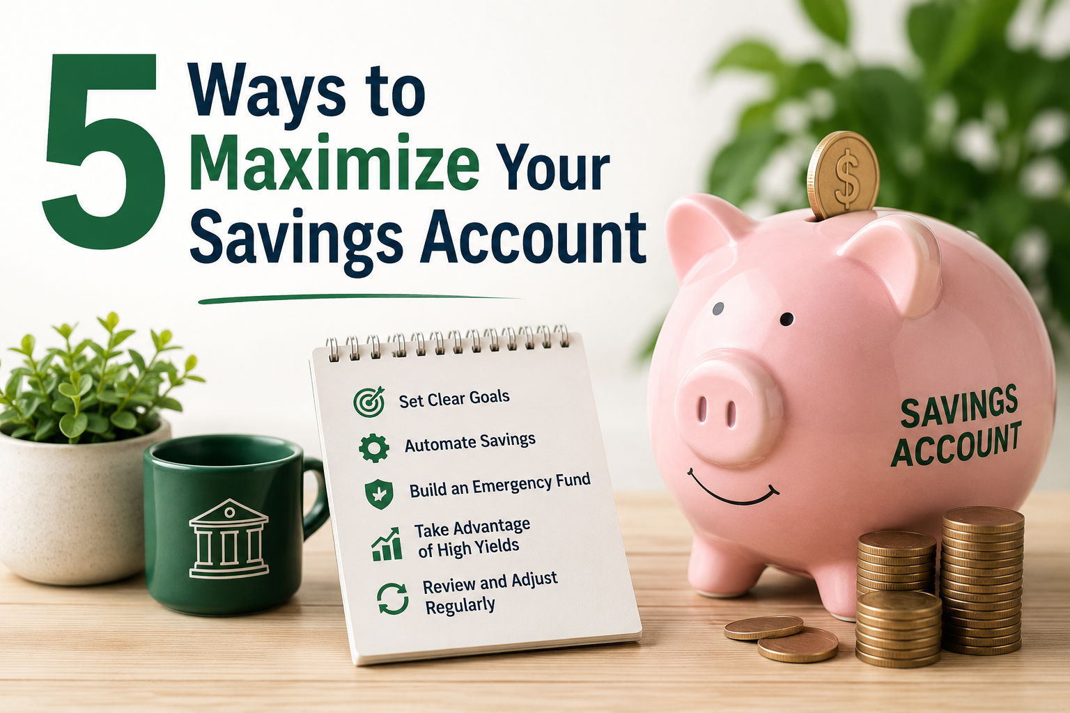 5 Ways to Maximize Your Savings Account